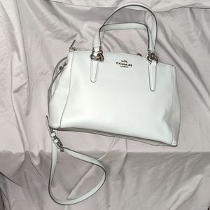 Coach Chalk White Small Christie Carryall